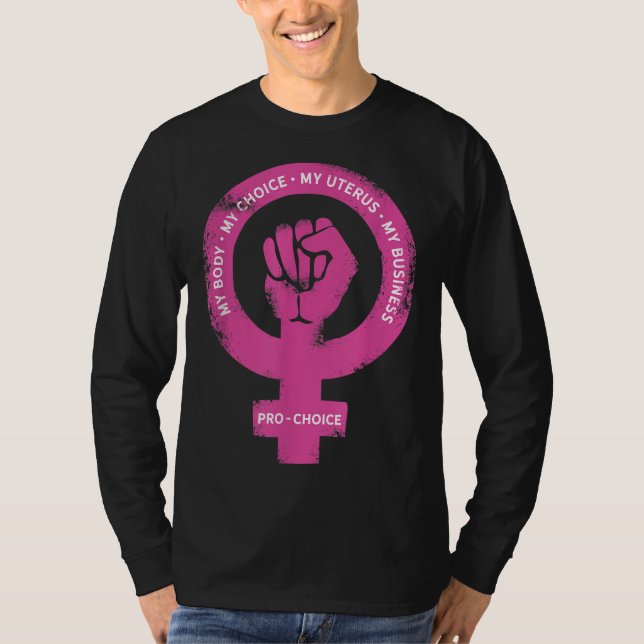 Pro Auswahl meines Körpers meine Wahl für mein Ute T-Shirt (Vorderseite)