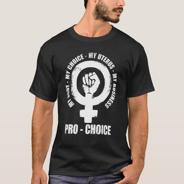 Pro Auswahl meines Körpers meine Wahl für mein Ute T-Shirt (Vorderseite)