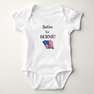 Pro Bernie Nachricht von Babys! Baby Strampler