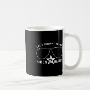 Pro Biden Harris Präsident Demokratie Kampagne Vin Kaffeetasse