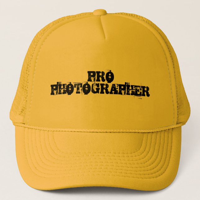 PRO casquette de PHOTOGRAPHE (Devant)