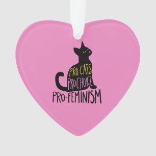 Pro-chats pro-choix pro-féminisme chat noir