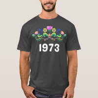 Pro Choice 1973 Blume Pink Blue Yellow Orange Fe