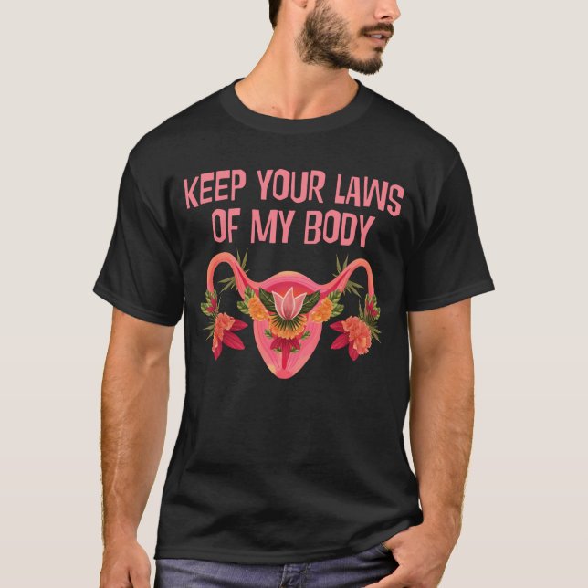 Pro Choice Abortion Fight for Women Rights T-Shirt (Vorderseite)