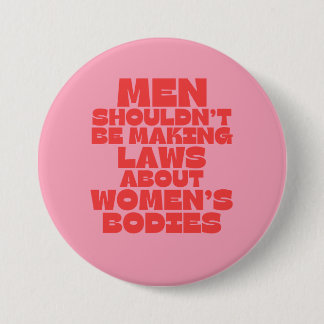 "Pro-choice"-Feministin Button