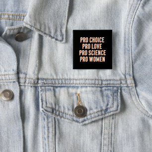 Pro Choice Frauenrechte Feministin Patriarchat LGB Button