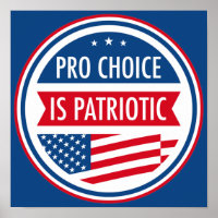 Pro Choice ist die patriotische amerikanische Frei