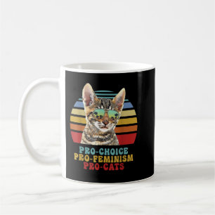 Pro Choice Pro Feminism Pro Katzen Frauenrechte Fe Kaffeetasse
