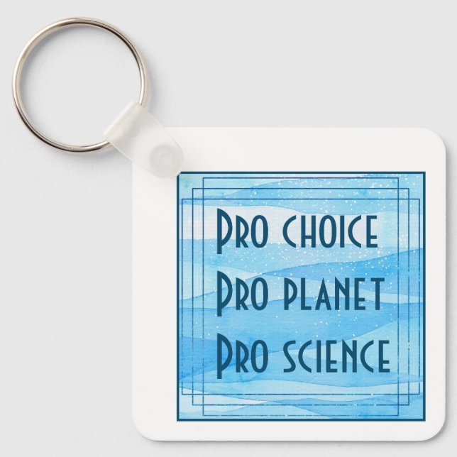 Pro choice Pro planet Pro Schlüsselanhänger (Vorderseite)