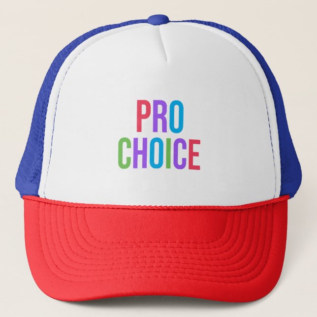 Pro-Choice Roe / Wade Frauenrechte Truckerkappe (Vorderseite)