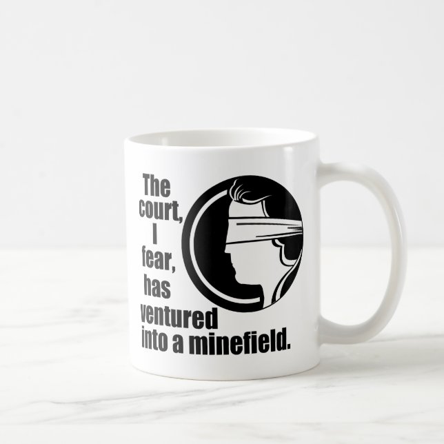 Pro Choice Ruth Bader Ginsburg Supreme Court Zitat Kaffeetasse (Rechts)