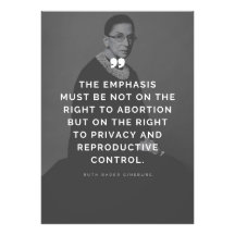 Pro Choice Ruth Bader Ginsburg Zitat