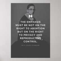 Pro Choice Ruth Bader Ginsburg Zitat