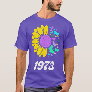 Pro Choice Sonnenblumen und Schmetterlingsblume T-Shirt