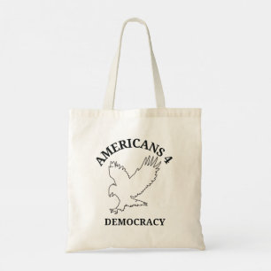 Pro Democracy Political Tragetasche