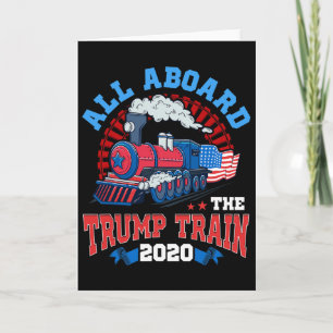 Pro Donald Trump Amerikaner Alle An Bord Der Trump Karte
