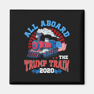 Pro Donald Trump Amerikaner Alle an Bord Der Trump Magnet