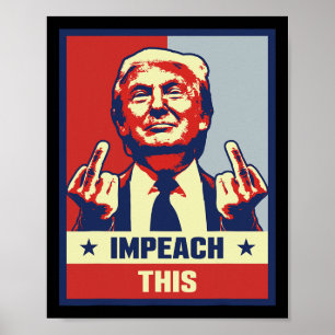 Pro Donald Trump Geschenke Republikaner Konservati Poster
