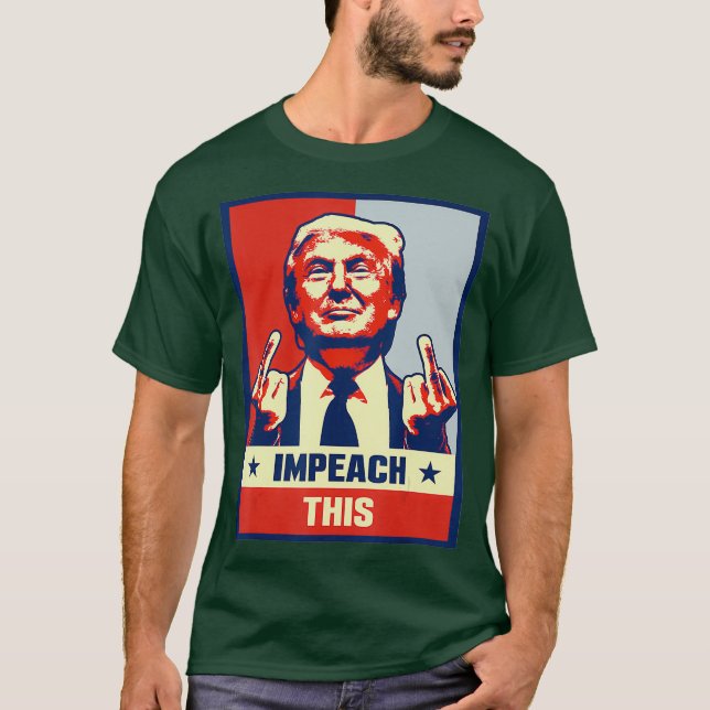 Pro Donald Trump spendet republikanische Konservat T-Shirt (Vorderseite)