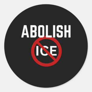 Pro Einwanderer Anti-Eis Anti-Trump Runder Aufkleber