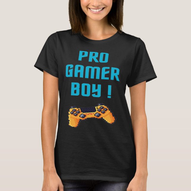 Pro gamer Boy T-Shirt (Vorderseite)