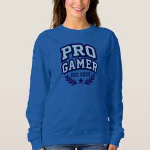 PRO GAMER — Varsity Chenille Patch Sweatshirt