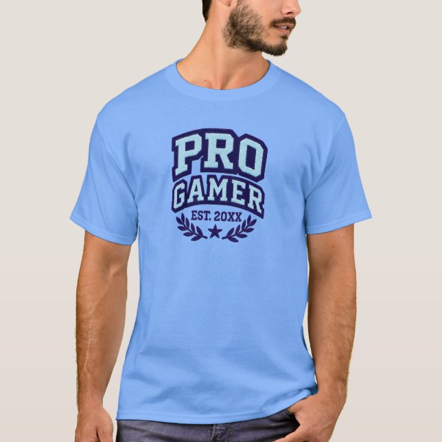 PRO GAMER — Varsity Chenille Patch T-Shirt (Vorderseite)