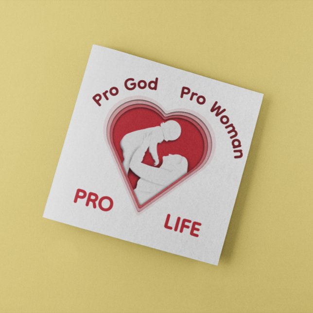 Pro God Pro Woman Pro Life – Value Life Rally Poster (Von Creator hochgeladen)