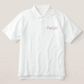 Pro Golf besticktes Polo-Shirt