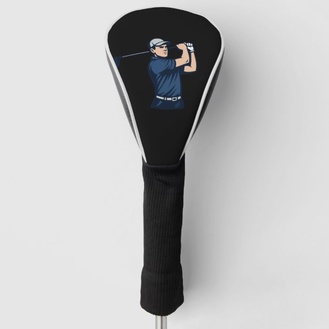 Pro Golf Head Cover - Stilvoller Sportschutz Golf Headcover (Vorderseite)