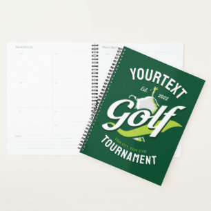 Pro Golfer NAME Golf Trophy Turnier Golfspielen Planer