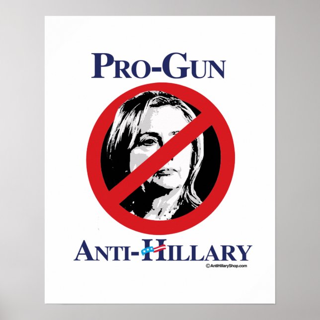 Pro-Gun Anti-Hillary - Anti Hillarypng.png Poster (Vorne)