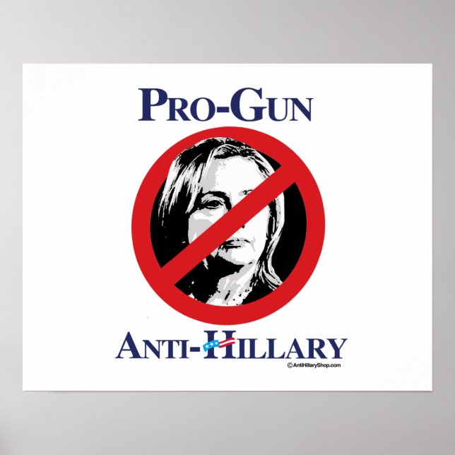 Pro-Gun Anti-Hillary - Anti-Hillarypng.png Poster (Vorne)