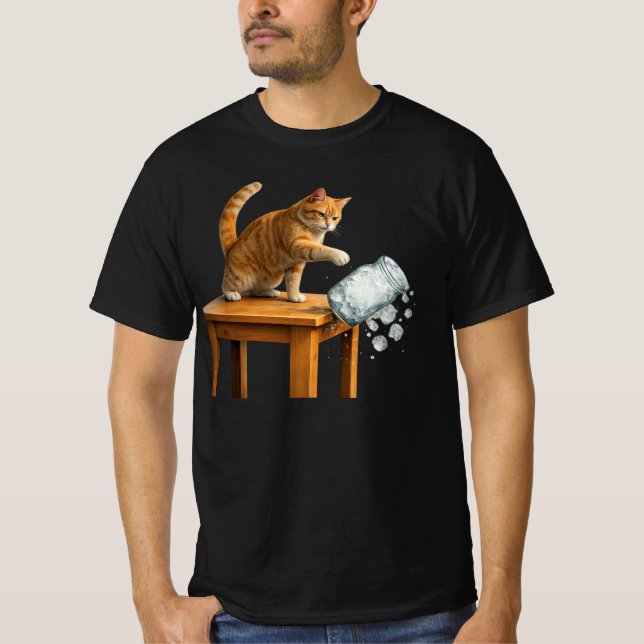  Pro Immigration Cat , Abolish ICE Tee , chinga la (Vorderseite)