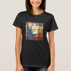 Pro-Impfstoff Nicht rosie geimpft Das Riveter-Desi T-Shirt