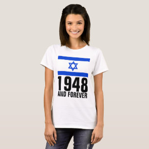 PRO-ISRAEL1948 UND FRÜHER JÜDISCHE T - Shirt