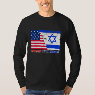 Pro Israel Unterstützer ich mit Israel Patriotic T-Shirt