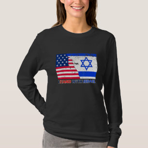 Pro Israel Unterstützer ich mit Israel Patriotic T-Shirt