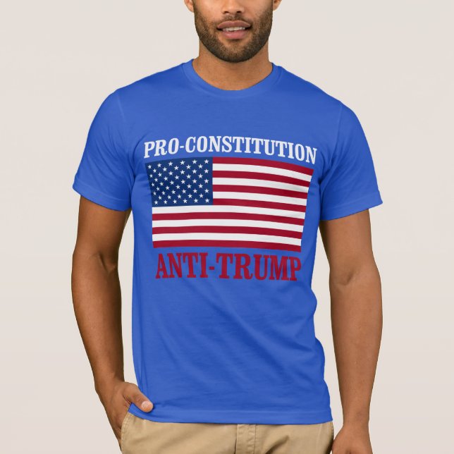 Pro-Konstitution Anti-Trumpf - Anti-Trumpf -- T-Shirt (Vorderseite)
