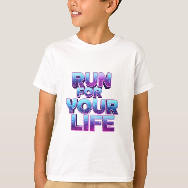 Pro Laufmotivation T-Shirt (Vorderseite)