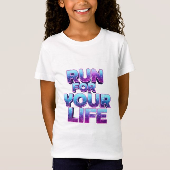 Pro Laufmotivation T-Shirt (Vorderseite)