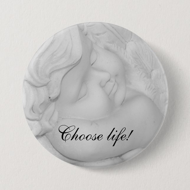 Pro Leben Button (Vorderseite)