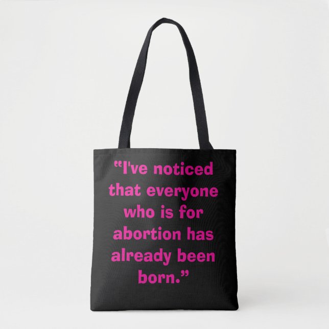 Pro Leben Tasche (Vorderseite)