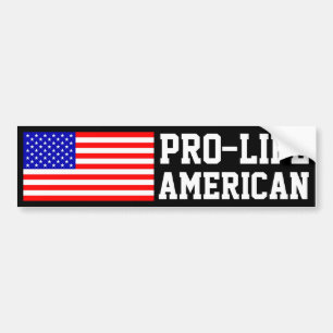 Pro-Life-Amerikaner Autoaufkleber