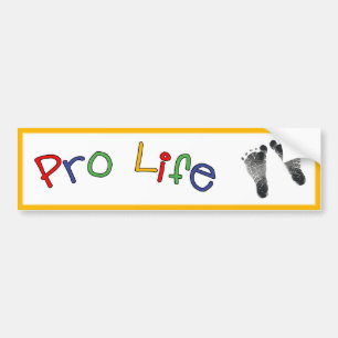 Pro Life Aufkleber für Stoßstangen Autoaufkleber