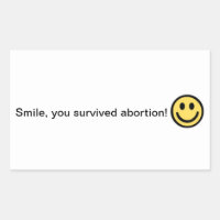 Pro-Life-Aufkleber