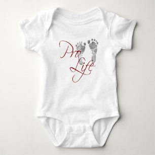Pro Life Baby Strampler