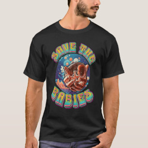 Pro Life Hippie Bleibe Trippy Rette die Babies Pro T-Shirt