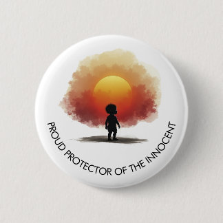Pro-Life Protector of Innocent Button