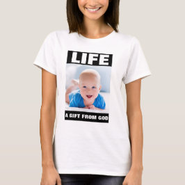 PRO-LIFE-SMILING BABY BOY LEBEN T-Shirt